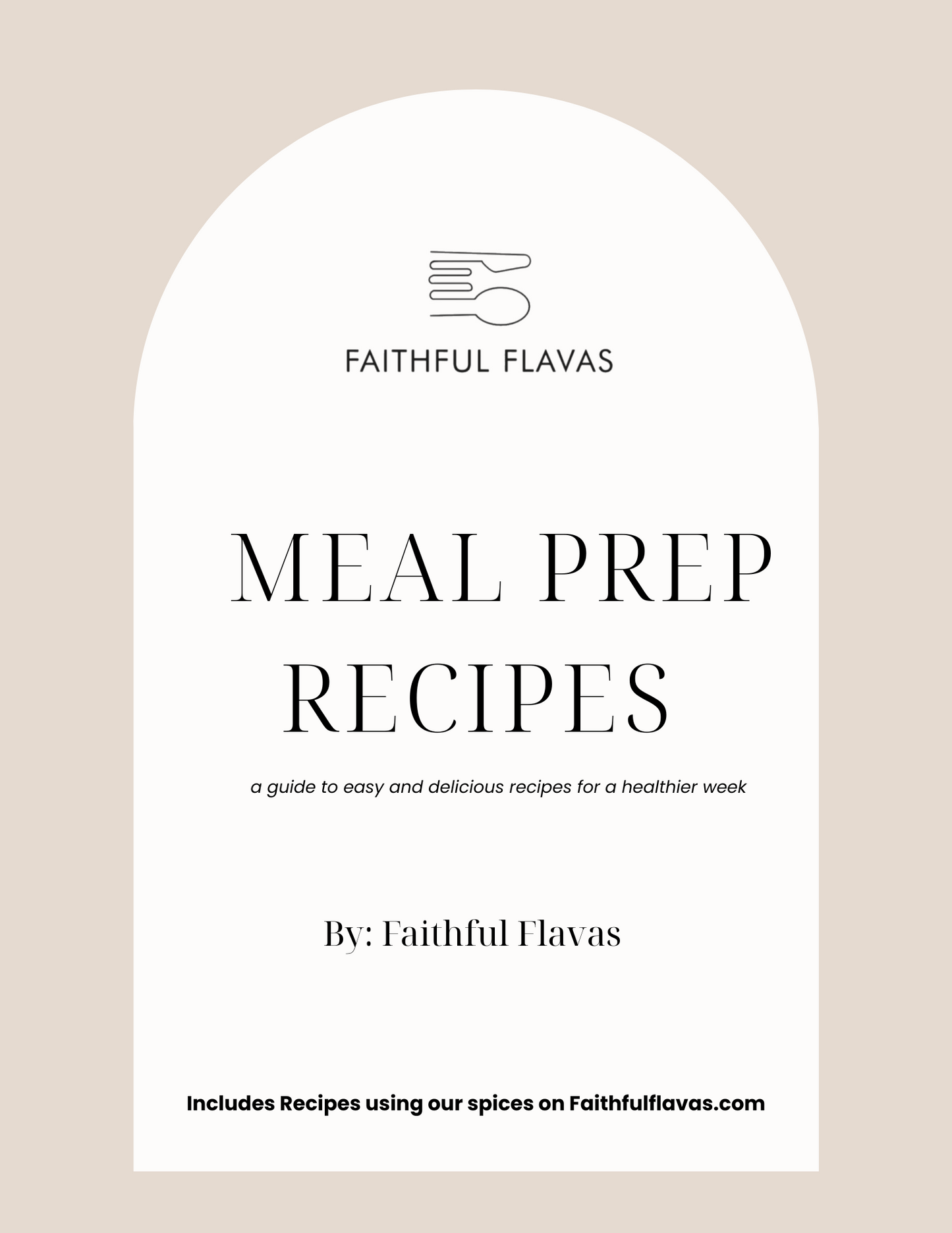 Meal Prep E-book