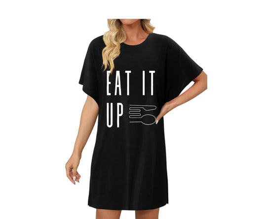 “Eat it up” lounge dress