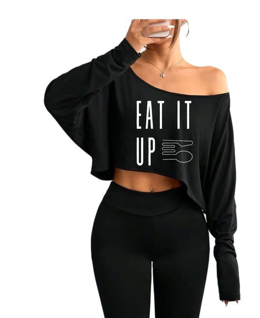“Eat it up” lounge tee