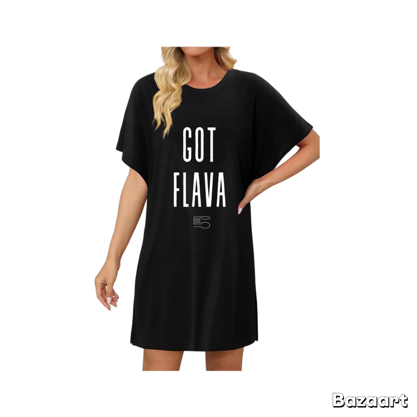 “Got Flava” lounge dress